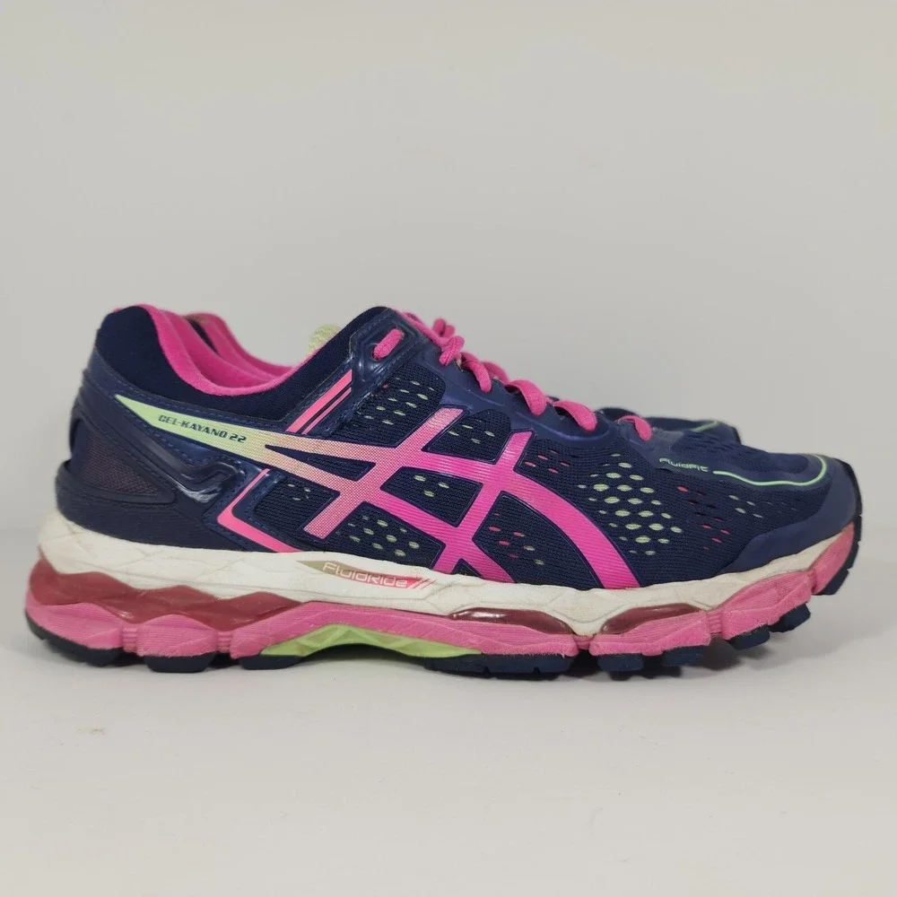 Asics GEL-KAYANO 22 T597N Running Sneakers Women's Size 10 - Picture 3 of 11